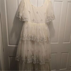 JessaKae Cream Mini Dress